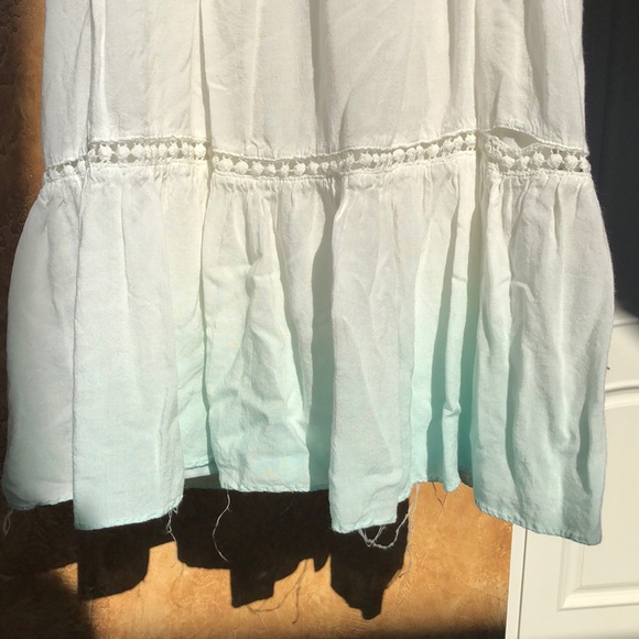 Whitewashed sundress into light blue ombré - Picture 2 of 3